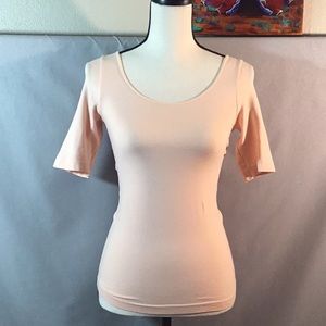Skinny tees Short Sleeve Fitted Body Top